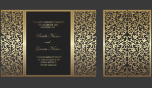 Custom laser cut wedding invitations Brisbane