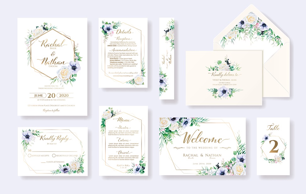 Wedding Invitation Packages Printing in Brisbane - Call Infinite Print today