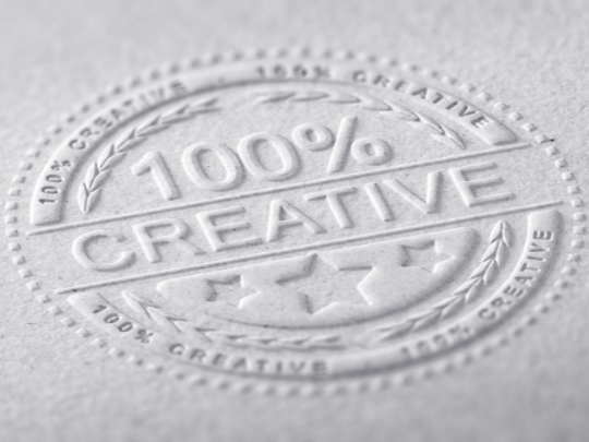 Embossed and Debossed business cards with Infinite Print